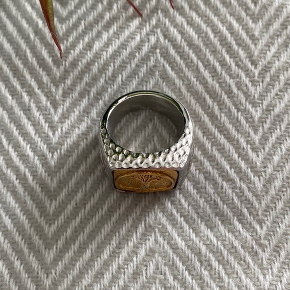 Gestalt Couture Unique Tree of Life Signet Ring (Unisex) - Picture 5 of 5